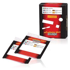 Etichette in busta Markin 10 ff 28 x