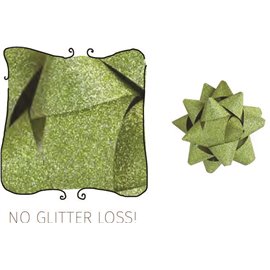 Stelle Glitterate mm. 6,5 diam. mm. 35 100 pz Ass. 00