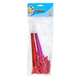 Ciao Trombette Metallizzate 25 cm. 2 pz.