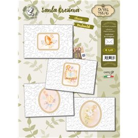 Biglietti CartoGi 25 Cresima P/soldi 755/G