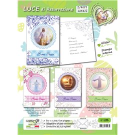 Biglietti CartoGi 25 Pasqua - Luce di Resurrezione 1238/G