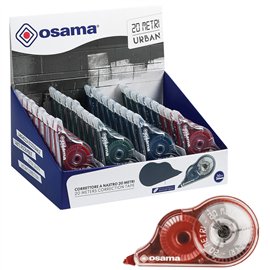 Correttore a Nastro Osama 20 mt. Urban 36 pz.