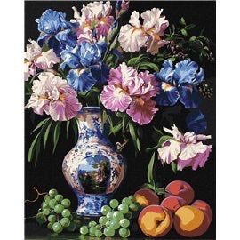 Painting by Numbers 40х50 KHO3288 The beauty of irises