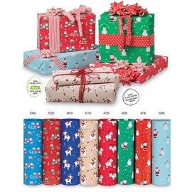 Carta Regalo Sadoch Natale 26 Kit 180 pz Brirex ECOCOORD08N