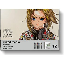 W&N Confezione mixed media Manga 0290197