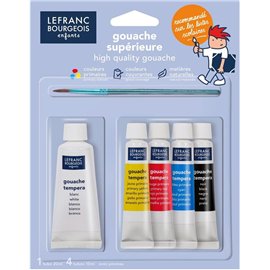 LB Education Tempera 5 tubi + Pennello