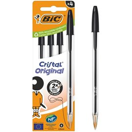 Bic Blister Cristal 4 pz.