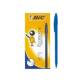Penne Bic Cristal E. blu 50 pz.
