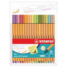 Pennarelli Stabilo Point 88 a 18 8818-22-5