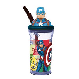Stor 26 Bicchiere 3D con Cannuccia 360ML