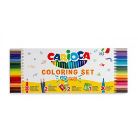 Carioca Coloring Set 65 pz.