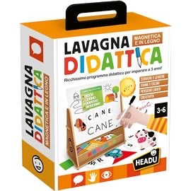 Headu 26 Lavagna Didattica Magnetica in Legno