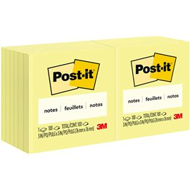 Post-it 3M 654 76x76 senza Film 12 pz.