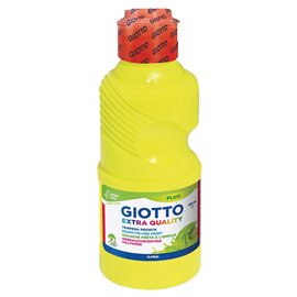 Colori a Tempera Giotto Fluo 250 gr. Giallo