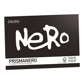 Album Disegno Favini 24x33 10 ff Prisma Neri