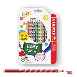 Pastelli Stabilo Easy Colors 331 a 12 per Mancini
