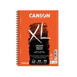 Blocchi Canson XL Croquis A5 60 ff 90 gr. lato lungo