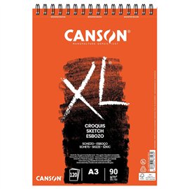 Blocchi Canson XL Croquis A3 120 ff 90 gr. lato corto