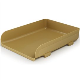 Arda Mydesk Vintage Porta Corrispondenza Caramel Ocra