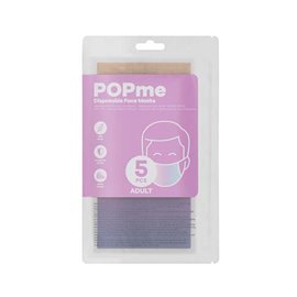 Mascherine uso Civile POPme Baby Rainbow da 5 pz.