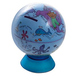 Globo Salvadanaio Baby Bank 11 cm.