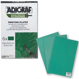 Adigraf New Lastre per incisione 48x30 6 pz.