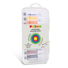 Colori a Tempera Primo 18 ml. a 10 744T10GAP