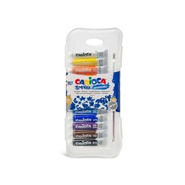 Colori a Tempera Carioca 7,5 ml. a 12 KO012/A