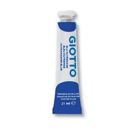 Colori a Tempera Giotto 7 Blu Oltremare 017 6 pz.