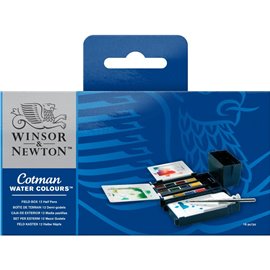 W&N Acquarelli 1/2 Godet a 12 set da Viaggio 0390639