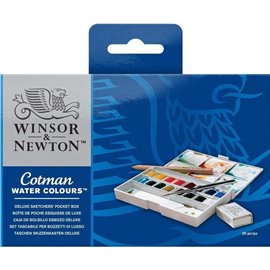 W&N Acquarelli 1/2 Godet a 16 set Painting Plus 0390375