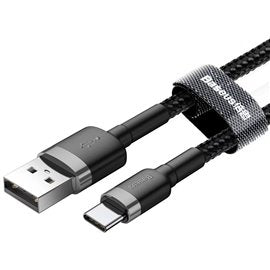 TF Cavo Basues USB/Type-C 2 mt. 2A Nero