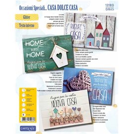 Biglietti CartoGi 25 Occasioni Speciali 1318/G Casa dolce Casa