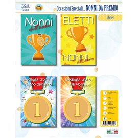 Biglietti CartoGi 25 Occasioni Speciali 730/G Nonni da Premio