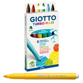 Pennarelli Giotto Turbo Maxi a 6