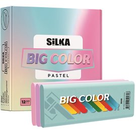 Gomme Silka TPR Big Color Neon 12 pz. ART.29.N/P