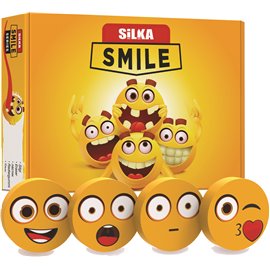 Gomme Silka TPR Smile Silgi 36 pz. ART.52