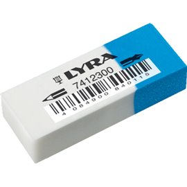 Gomme Lyra Matita Inchiostro Combinata L7412300 30 pz.