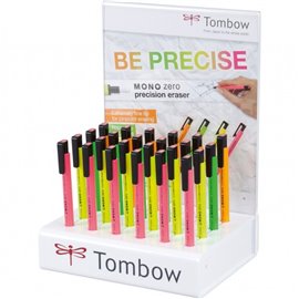 Gomme Tombow Mono Zero Expo 24 pz.Fluo PEH-KU-24P-2A