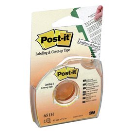 Correttore a Nastro Post-it Cover up 651 4,21x17,7