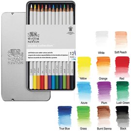 W&N Pastelli Acquarellabili a 12 metal box 0490016