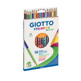 Pastelli Giotto Stilnovo Bicolor a 18