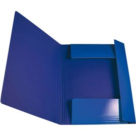 Cartelle con elastico Memotak Standard 34x24 Blu