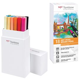 Pennarelli Tombow Dual Brush 15+3 Secondari