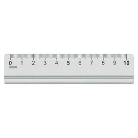 Arda Alluminio Righelli 10 cm. Barattolo 15 pz.