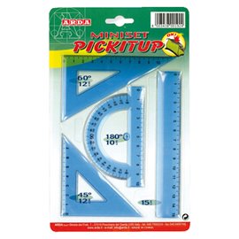 Arda UNI PickitUp Mini set disegno 4 pz. 12 cm.