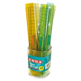 Arda Righelli 20 cm. Colorati 283BAR da 10 pz.