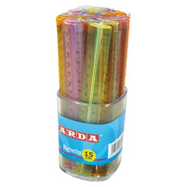 Arda Righelli 15 cm. Colorati 282C da 50 pz.