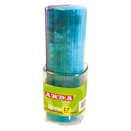 Arda Righelli 17 cm. Colorati 28917BAR da 30 pz.