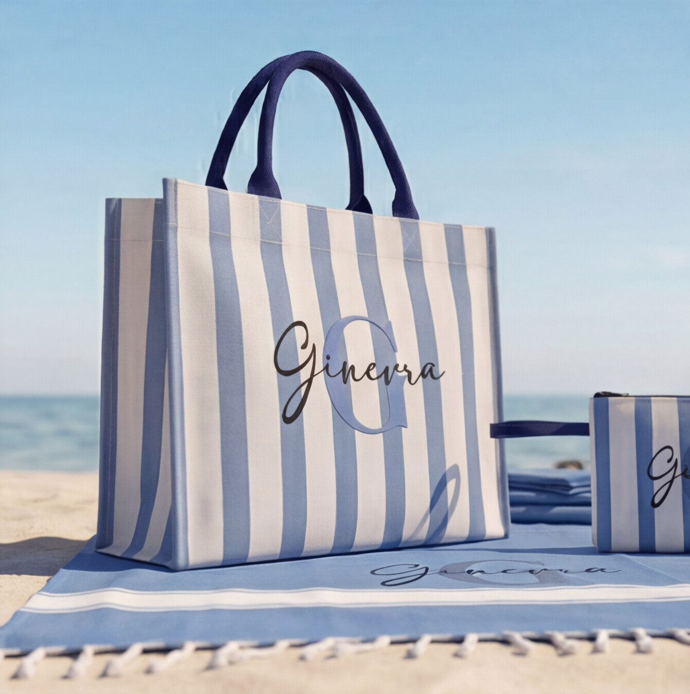 Set Mare 2026 - Borsa, Pochette e Telo Mare